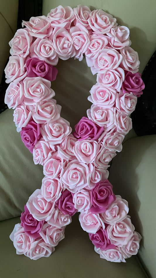Custom Wreath - Breast Cancer Awareness Wreath