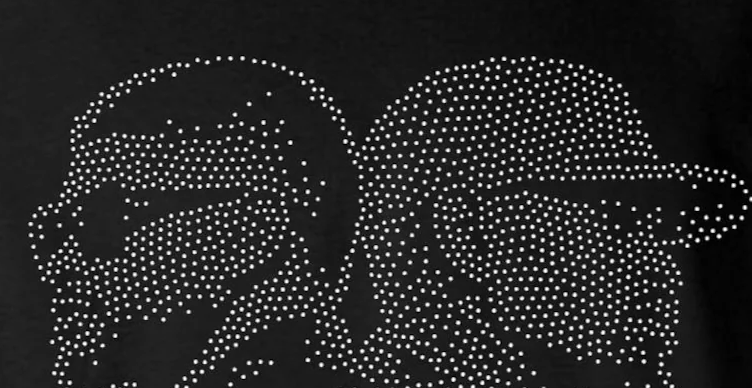 Celebrity Rhinestone R & B SVG - SS06 Rhinestones - DIGITAL FILE - No refund (Copy)