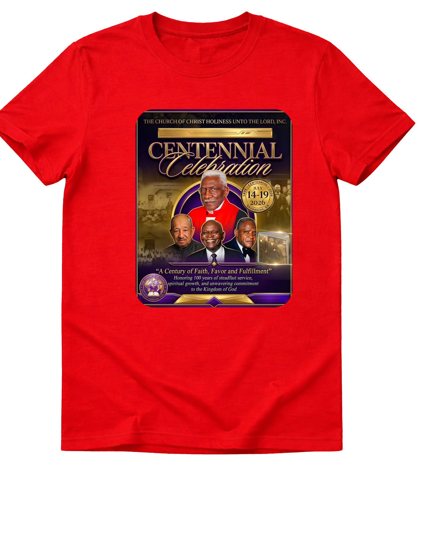 Centennial Celebration BISHOPS T-Shirt - COCHUTL - ADULT T-SHIRTS