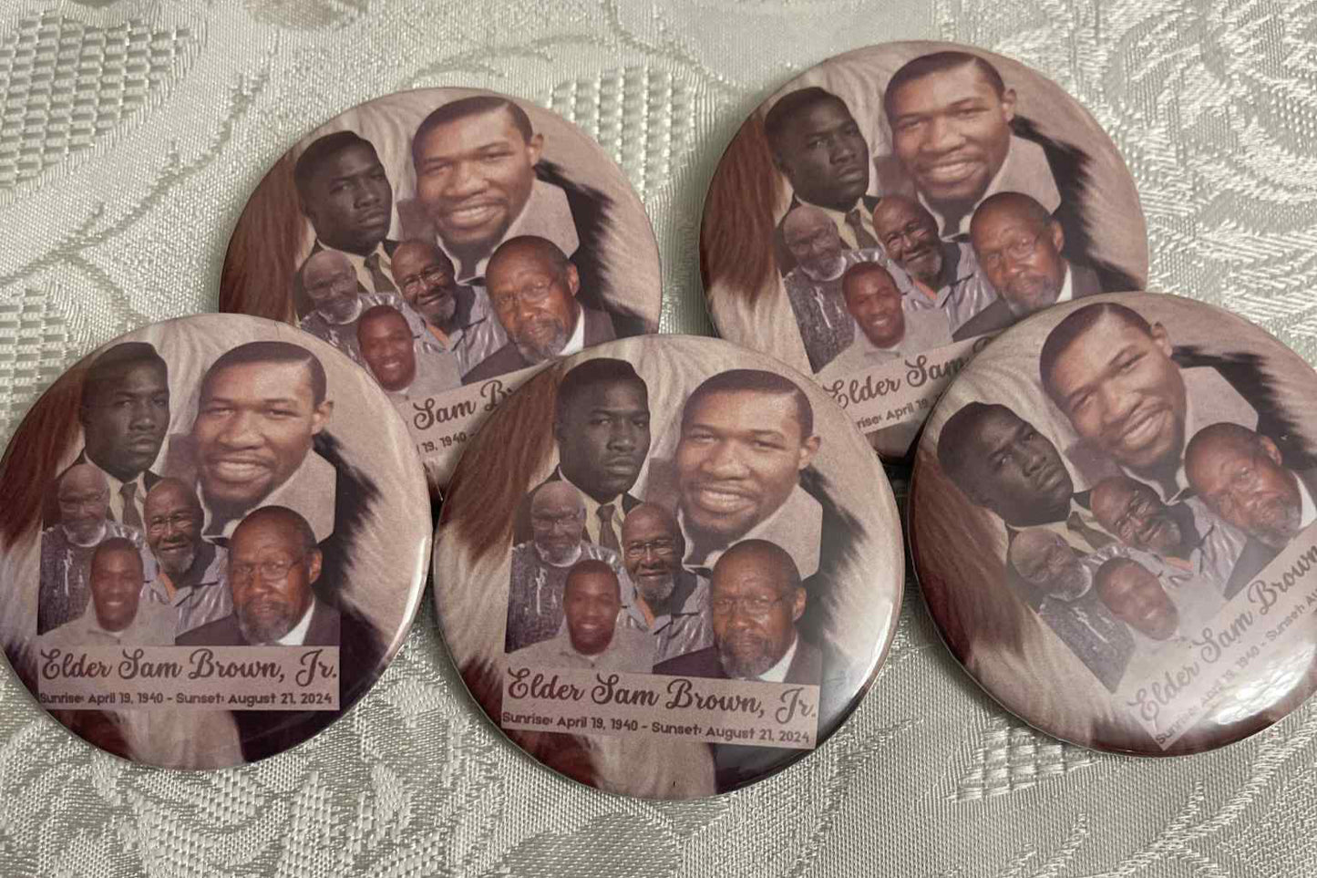 CUSTOMIZED/PERSONALIZED buttons Graduation Birthday Memorial