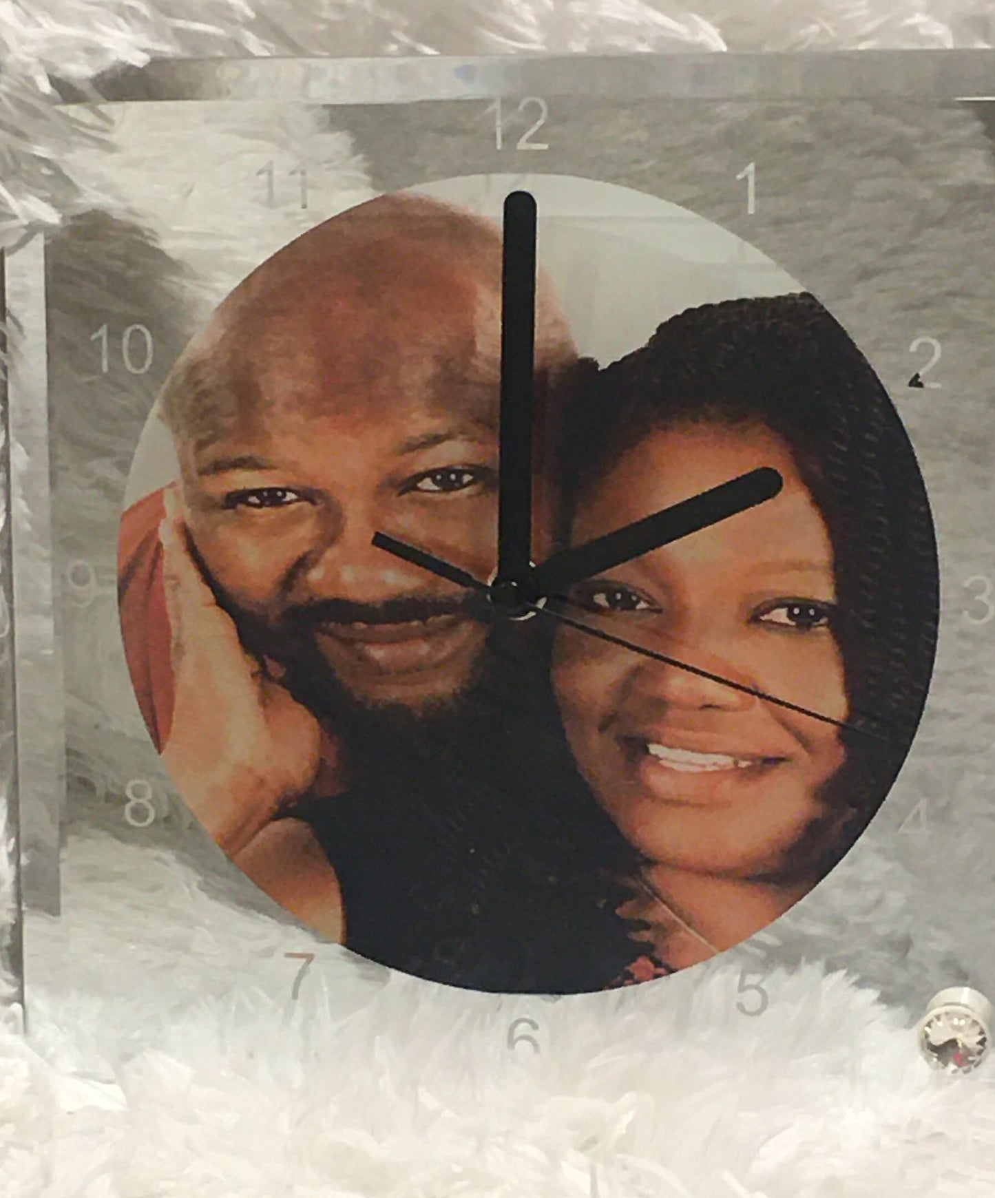 CUSTOM PHOTO CLOCK Gift for her Gift for him Valentine's Day Graduation gift Birthday gift Anniversary gift Father's Day Special occasion gift