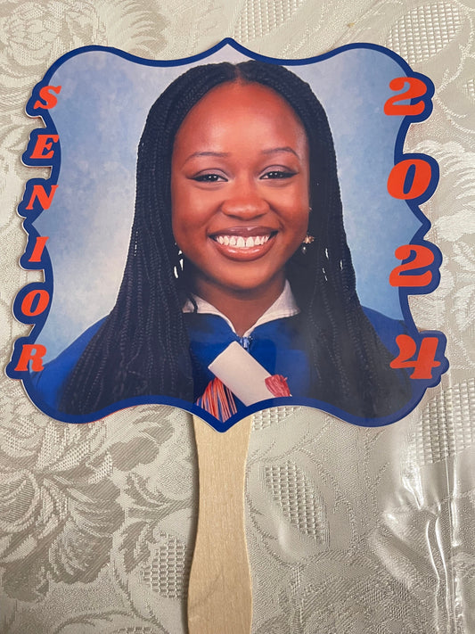 GRADUATION CUSTOMIZED/PERSONALIZED fans