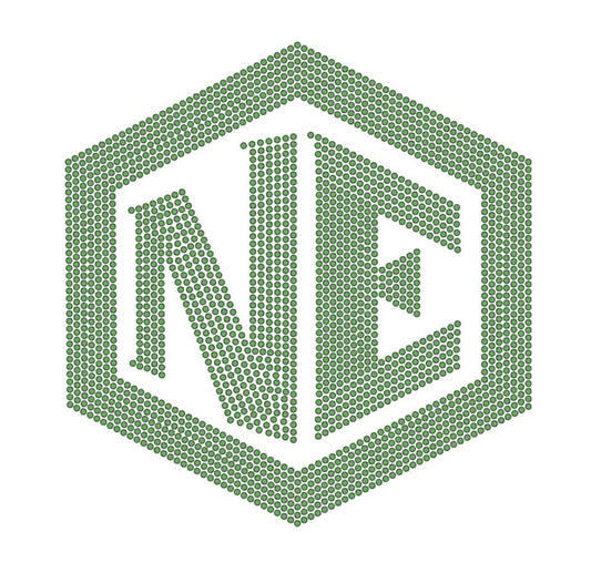 LOGO New Edition svg - ss10 Rhinestones - DIGITAL FILE - 10.055W x 10.452H No refund